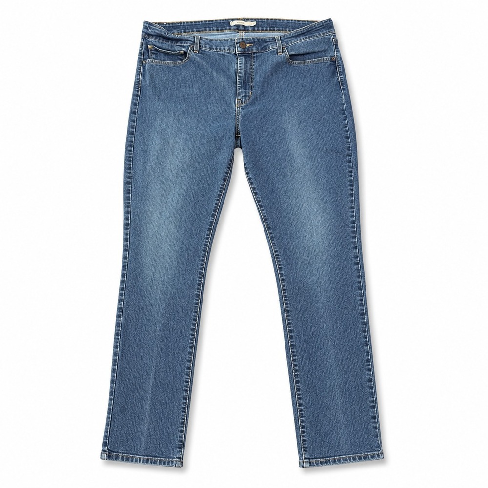 Levis 711 Skinny‎ Jeans Womens 34x30 Blue Stretch Mid Rise Denim Pants